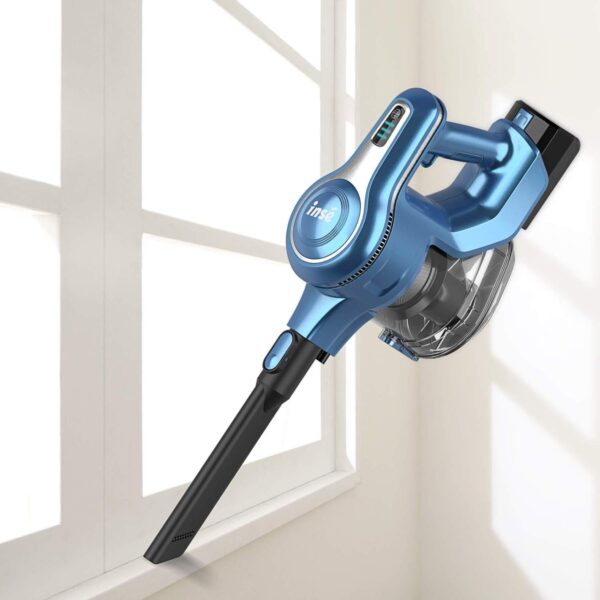 INSE S6P Pro Cordless Vacuum Cleaner with 2 Batteries, Up to 80min Runtime Rechargeable Stick