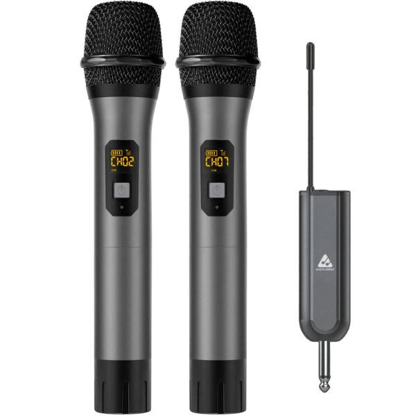 Audio Array UHF Dual Wireless Microphone for Karaoke Singing