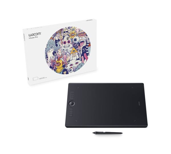 Wacom Intuos Pro PTH860/K0 Large Graphics Input Tablet (Black ...