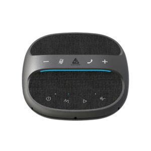 Audio Array AM-W45 Wireless Conference Microphone with Speaker | Bluetooth, USB & 4 Mics | 360° Pickup Upto 4M | Noise Reduction & Enhanced Voice | Portable Speakerphone for Video Calls/Zoom Meeting