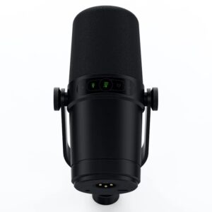 Audio Array AM-C44 XLR/USB Professional Dynamic Podcast Microphone | Built-in monitoring | One touch Mute and volume control | Premium Metal Build | 2M XLR & USB cable | Streaming, Podcasting, Singing