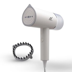 Nexlev Nomad Travel Garment Steamer | Lightweight, Portable | Vertical & Horizontal Wrinkle-free Steaming | Quick Heat Up| 120ml large Water tank |2Mtr Cord Length|1200W | Kills 99.8% Bacteria | GS-05