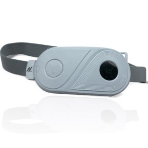 NexLev Cordless Electric Heating Pad| Period Cramp & Back Pain Relief Massager | 3 massage modes| Upto 60° Heating |150 minutes Run Time| 3 second rapid heating| Type C Charging| Portable | Blue CM-01