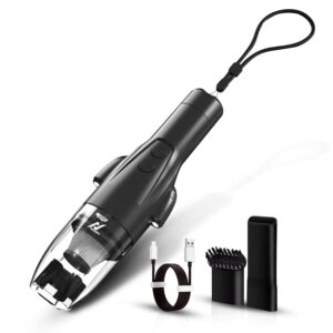 nexlev Cordless Car Vacuum Cleaner and Safety Device | Seat-Belt Cutter| Window Breaker Hammer| LED Torch|High Power Suction| Rechargeable| Type-C Charge| Emergency Car Escape Tool| VacuSafe VC-03