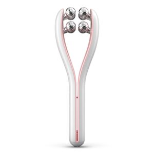 NexLev Face Massager | 3D Roller with EMS and Micro Currents | Shape, Slim and Tone your Jaw & Body | 3 Intensity Levels | Skin Firming and Wrinkle Remover | 15 Min Auto Shut Off | Type C | LE-08